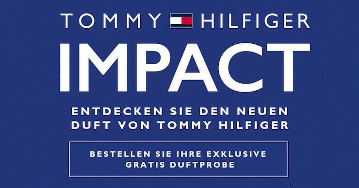 Tommy Hilfiger Impact gratis Duftprobe